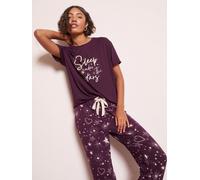 Friends Like These Friends Like These Burgundy Red Sleep Under The Stars Pyjamas Set