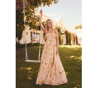 Friends Like These Friends Like These Coral Floral Millie Mackintosh Maxi Sun Dress Coral Floral 20