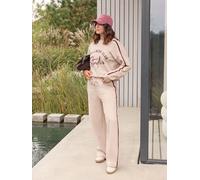 Friends Like These Friends Like These Cream Studio Relaxed Wide Leg Jogger Trousers
