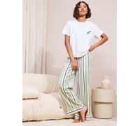 Friends Like These Friends Like These Green Stripe Martini Short Sleeve Pyjamas