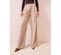 Friends Like These Friends Like These Neutral Tall Premium Elastic Back Tailored Wide Leg Trousers