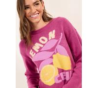 Friends Like These Friends Like These Pink Lemon Graphic Knit