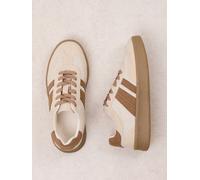 Friends Like These Friends Like These Tan Brown Standard Fit Lace Up Retro Gumsole Sports Trainers
