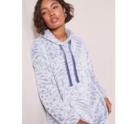 Friends Like These Peignoir Friends Like These Snoodie zébré Bleu Medium