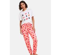 Friends Like These Pyjama orange / blanc, Taille M