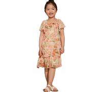Friends Like These Robe 'Millie Mackintosh Mini Me' beige / kaki / orange / corail, Taille 152