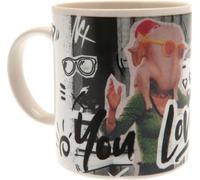 Friends - Mug avec changement de couleur, You Love Me TA7804 (Taille unique) (Blanc/Noir)