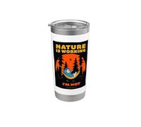 Friends. Nature is Working Gobelet isotherme en acier inoxydable double paroi