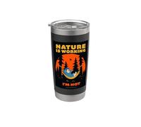 Friends. Nature is Working Gobelet isotherme en acier inoxydable double paroi