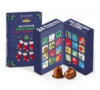 Friends Nespresso Coffee Calendrier de l'Avent - Capsule originale aromatisée au café de Noël compatible avec Nespresso (24 capsules)