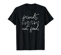 Friends Not Food dames de bien-être animal véganes T-Shirt