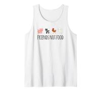 Friends Not Food! pour Les Amoureux des Animaux, végétariens, végétaliens Débardeur