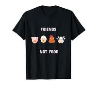 Friends Not Food T-shirt végétalien, végétarien et droits des animaux T-Shirt