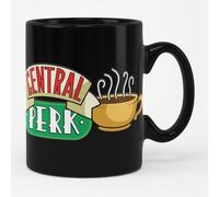 FRIENDS Officiellement Sous Licence The Central Perk Tasse à Café, Mug (Noir)