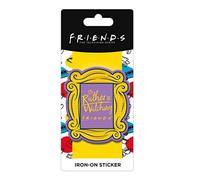 Friends - Patch à Repasser I'd Rather BE Watching (Taille Unique) (Jaune/Violet)