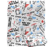 FRIENDS - Plaid Ultra Doux Silky Touch 152 x 127 cm
