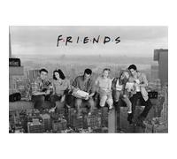 Friends - Poster, gratte-ciel TA4670 (taille unique) (Gris)