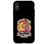 Friends Pride Rainbow Love Coque pour iPhone X/XS
