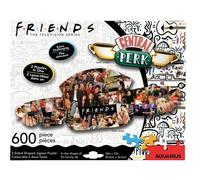 Friends Puzzle en forme de 600 pièces à 2 faces Verseau Ent