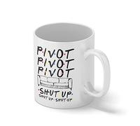 Friends Sitcom Series Sofa Pivot Shut Up Tasse blanche Café Mug