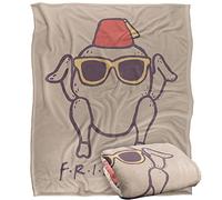 Friends The Turkey Love Plaid Ultra Doux au Toucher Soyeux - 152 x 127 cm