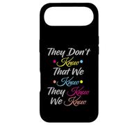 Friends They Don't Know Funny Graphic TV Vintage Cool Art Coque pour iPhone Air