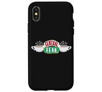 Friends TV Show Central Perk Logo Classic années 1990 Sitcom Lover Coque pour iPhone X/XS