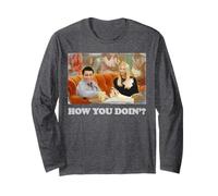 Friends TV Show Joey Phoebe How You Doin Retro Geek Fan années 90 Manche Longue