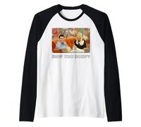 Friends TV Show Joey Phoebe How You Doin Retro Geek Fan années 90 Manche Raglan