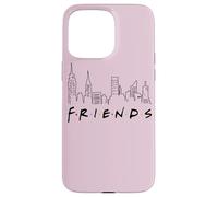 Friends TV Show Skyline Logo NYC Vintage des années 90 Fan Sitcom G oque pour iPhone 15 Pro Max