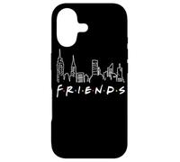 Friends TV Show Skyline Logo NYC Vintage des années 90 Fan Sitcom Nerd Coque pour iPhone 17