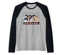 Friends TV Show Sunday, Meilleur Fan de Nourriture des années 90, Sitcom rétro Geek Manche Raglan