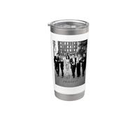 Friends Walk The Streets Gobelet isotherme en acier inoxydable double paroi