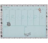 Friends Weekly Planner Unisexe Bloc de Notes Standard, Papier, A4