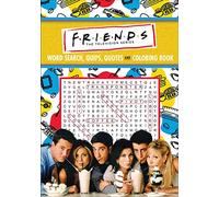 Friends Word Search, Quips, Quotes, and Coloring Book