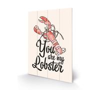 Friends - You Are My Lobster - Impression Sur Bois 40x59cm