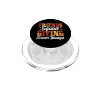 Friendsgiving Squad Forever Thankful Autumn PopSockets PopGrip pour MagSafe