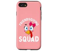 Friendsgiving Squad Happy Thanksgiving Dinde Cadeau pour Femme Coque pour iPhone SE (2020) / 7/8