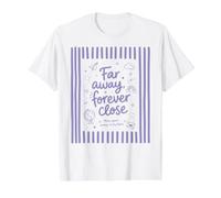 Friendship Day Far Away Forever Close At Heart Distance T-Shirt Graphique avec Valeur