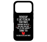 Friendship is Like Peeing in Your Pants Heart Best Freind Coque pour iPhone 17 Pro