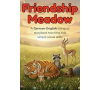 Friendship Meadow - A German-English bilingual storybook teaching kids simple social skills: A German-English bilingual children’s book with animal ... language skills and social understanding