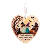 Friendship1 Ornament Heart Shaped Acrylic Keepsake Pendant1