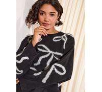 friendslikethese Les amis aiment ce pull de Noël pâle FR 42 (EU 40)