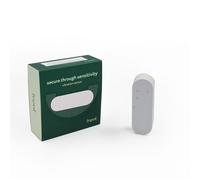 frient Capteur de Vibration | Détection de Vibrations | Capteur d'Inclinaison | Protection de la Maison | 15 Niveaux de Sensibilité Prédéfinis | Capteur de Température | Zigbee | Compatible avec Homey