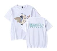 Frieren: Beyond Journey's End Merch T-Shirts à Manches Courtes Garçon Fille Anime Col Rond Tees Tops