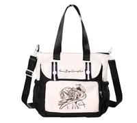 Frieren Sac à bandoulière Anime Frieren/Lointain/Ciel/Stark Sac à main Grand sac à main Aime Merch Sac à bandoulière Sac à provisions Cadeau, Type 17, 28x11x30cm