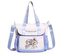 Frieren Sac à bandoulière Anime Frieren/Lointain/Ciel/Stark Sac à main Grand sac à main Aime Merch Sac à bandoulière Sac à provisions Cadeau, Type 12, 28x11x30cm