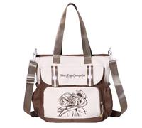 Frieren Sac à bandoulière Anime Frieren/Lointain/Ciel/Stark Sac à main Grand sac à main Aime Merch Sac à bandoulière Sac à provisions Cadeau, Type 07, 28x11x30cm