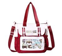 Frieren Sac à bandoulière Anime Frieren/Lointain/Ciel/Stark Sac à main Grand sac à main Aime Merch Sac à bandoulière Sac à provisions Cadeau, Type 04, 28x11x30cm