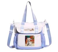 Frieren Sac à bandoulière Anime Frieren/Lointain/Ciel/Stark Sac à main Grand sac à main Aime Merch Sac à bandoulière Sac à provisions Cadeau, Type 11, 28x11x30cm